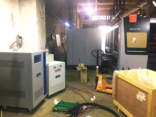 安博特穩(wěn)壓器，在瑞士百超激光的應(yīng)用